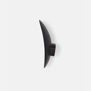 Luna Wall Hook Large Black Stained Oak