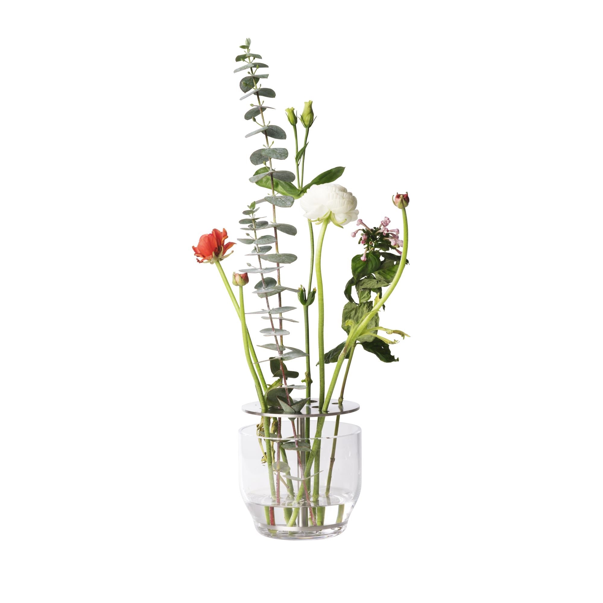 Ikebana Vase - Small w/ Stainless Steel