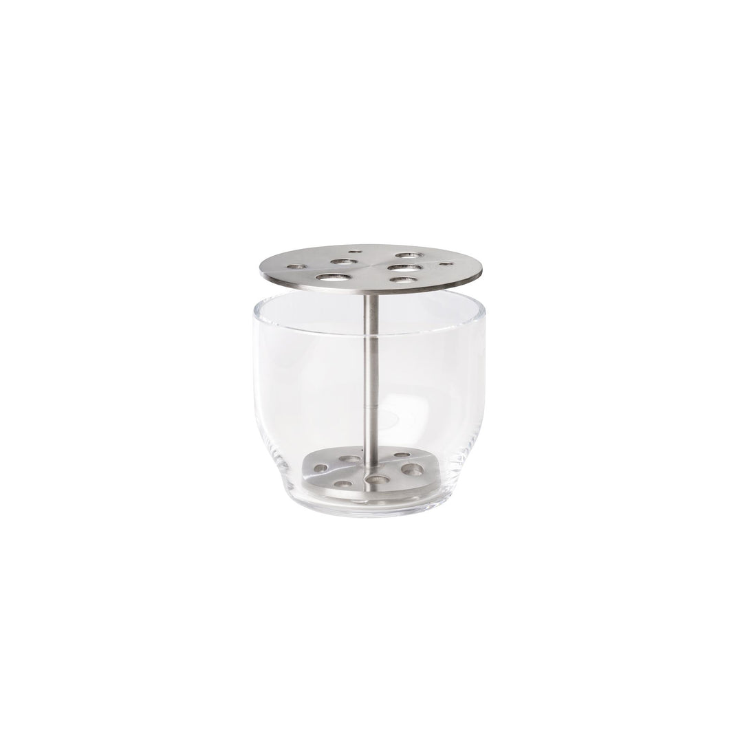 Ikebana Vase Small Stainless Steel