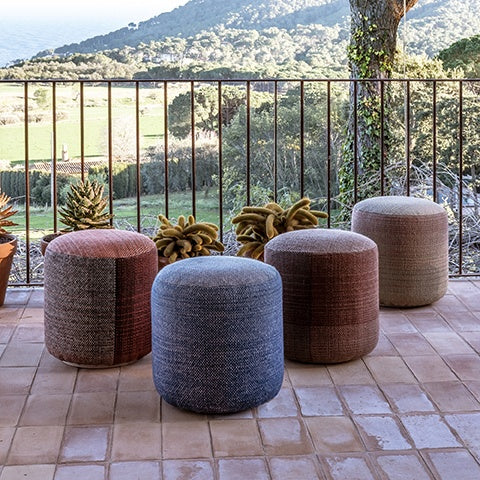 Shade Outdoor Pouf 40x40x43 cm