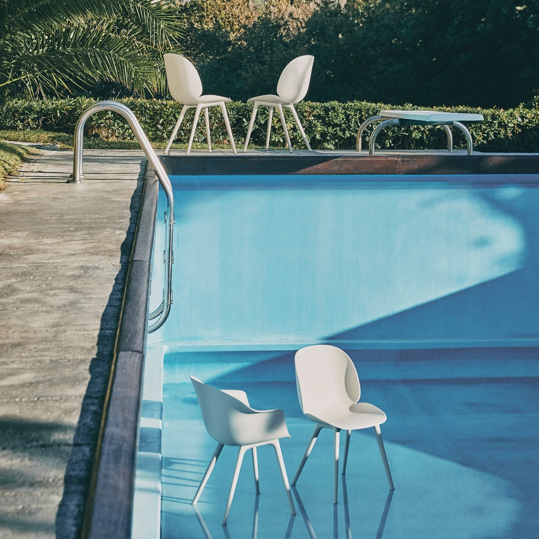 Beetle Dining Chair - Outdoor, Monochrom