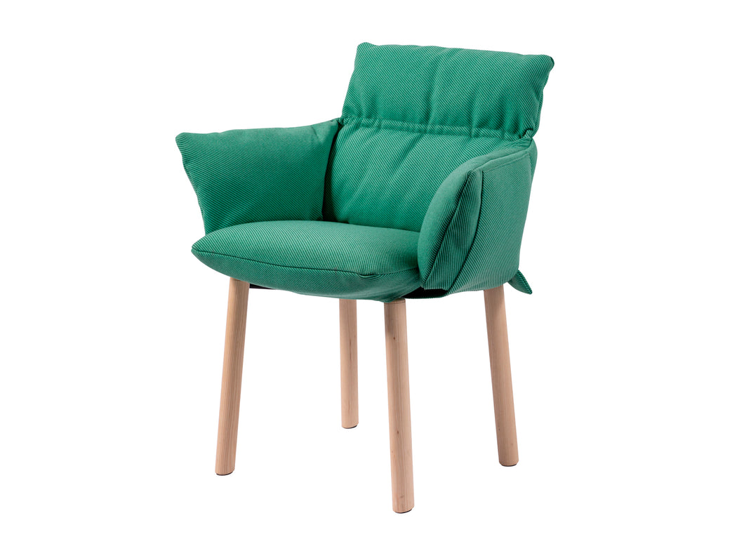 Lud'ina Armchair Wooden Base