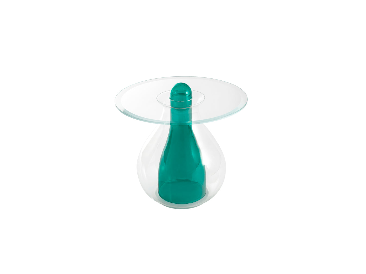 Miya 2 Glass Table 90