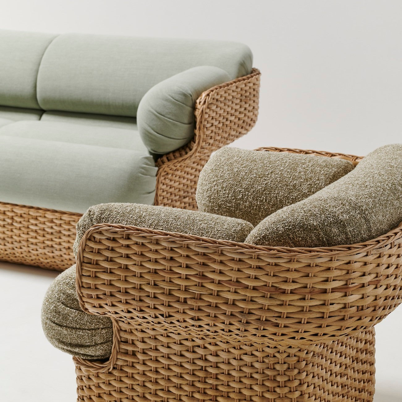 Basket 2 Seat Sofa