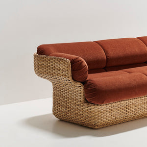 Basket 3 Seat Sofa