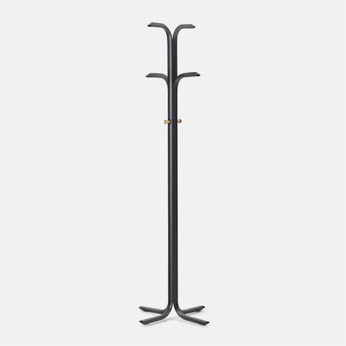 Furl Coat Stand Black Oak