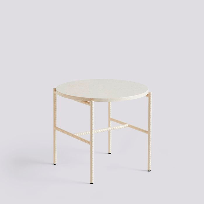 Rebar Round Table/Marble