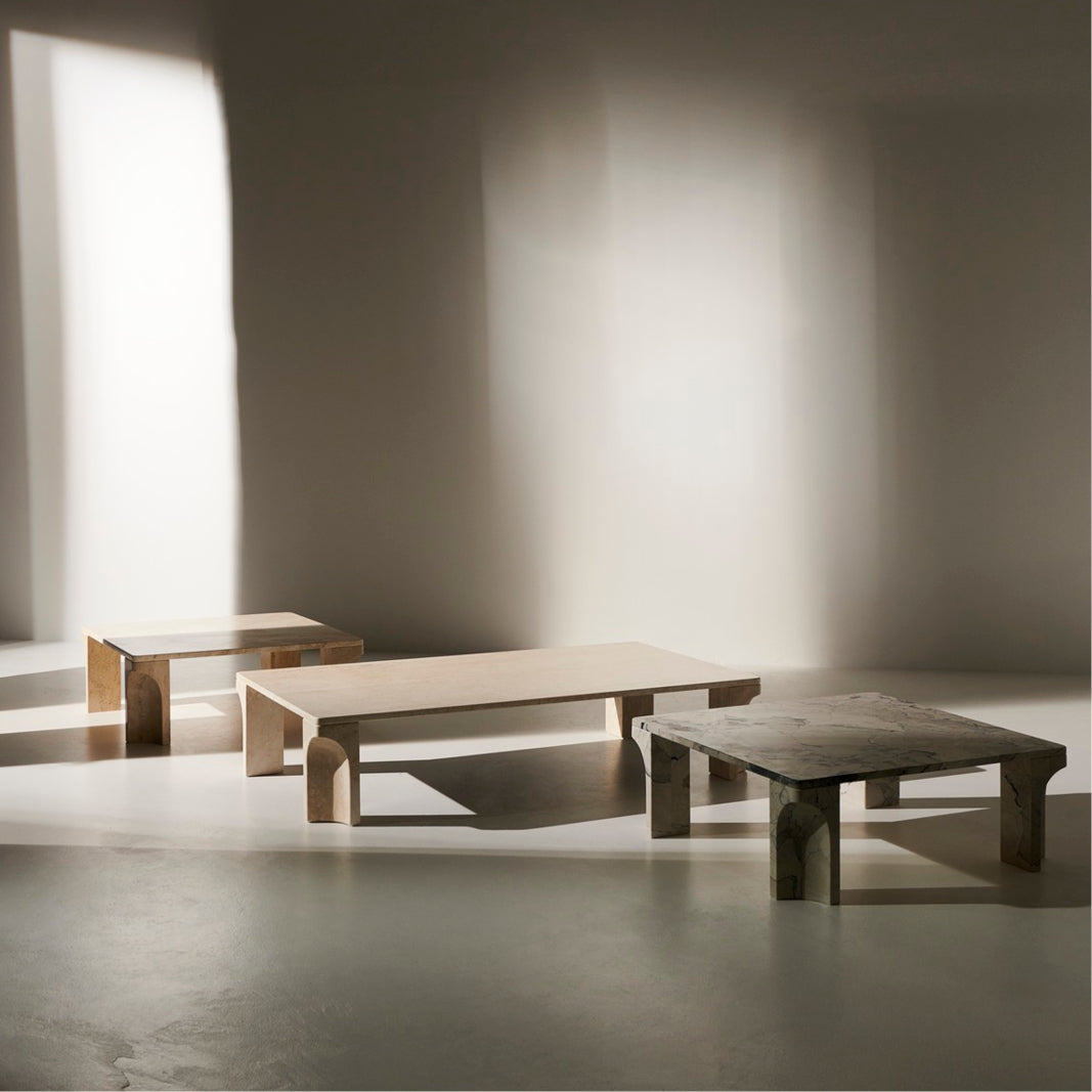 Doric Coffee Table - Square, 80x80x30cm