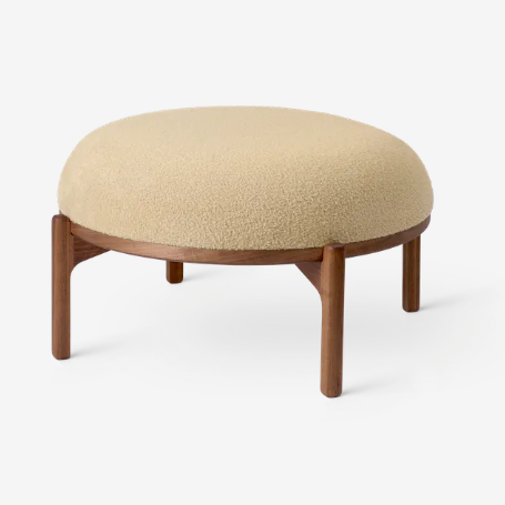 RF1903F Sideways Footstool - Walnut