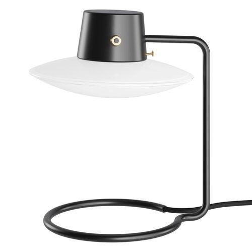 AJ Oxford Table Lamp Black H280mm