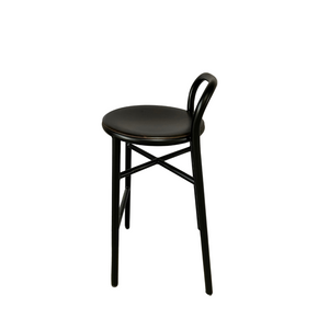 Pipe High Bar Stool with Holes - Timber by Magis