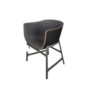 Minuscule Chair with Leather Piping by Fritz Hansen