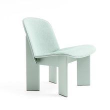 Chisel Lounge Chair - Front Uph, Beech