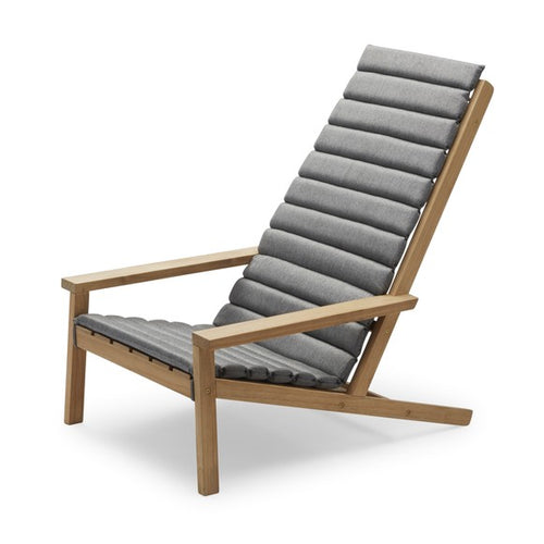 Between Lines Deck Chair Cushion Ash