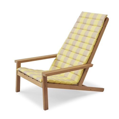 Between Lines Deck Chair Lemon