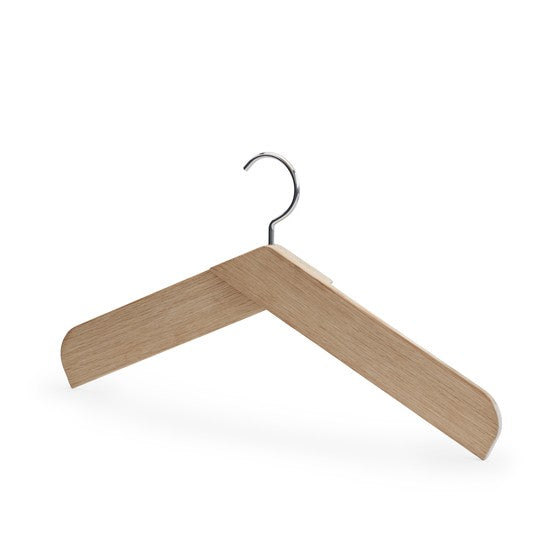 Collar Hanger Oak / Stainless Steel