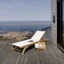 Columbus Sunbed White