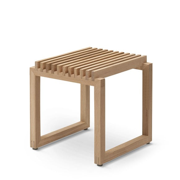 Cutter Stool Oak/Stainless