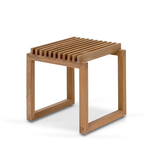 Cutter Outdoor Stool Teak