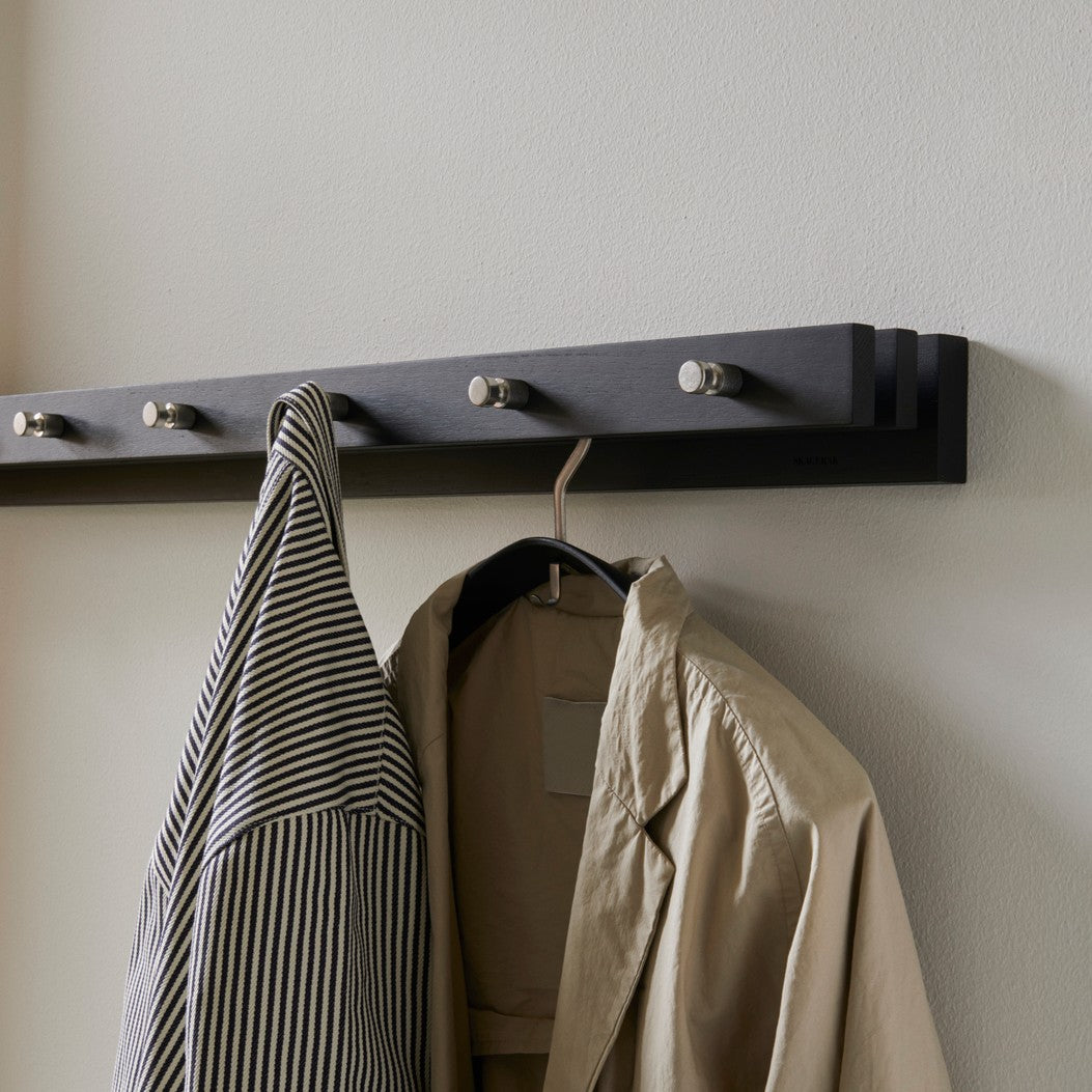 Cutter Coat Rack 100 Oak/Black – Cult - Design First