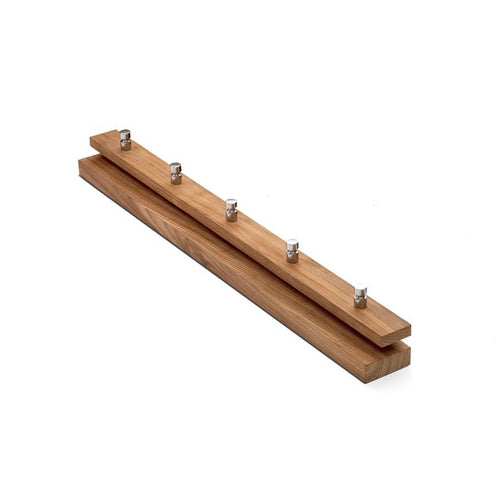 Cutter Coat Rack 72 Teak/Stainless