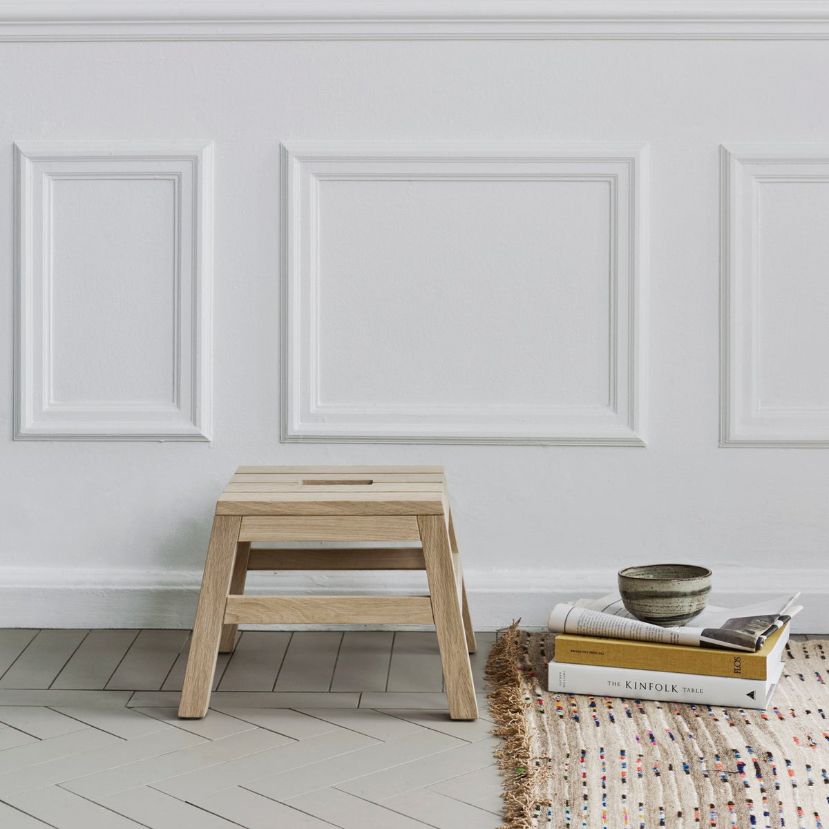 Dania Stool Oak