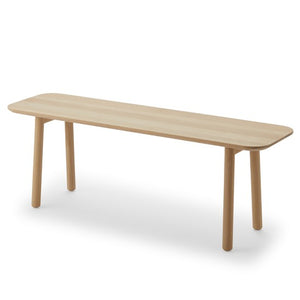 Hven Bench White Soap Oak