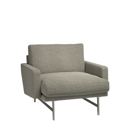Lissoni Lounge Chair - 75cm Powdercoated