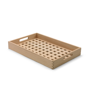 Fionia Tray 48x32 Teak