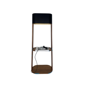 Stack Floor Lamp Walnut by NAU