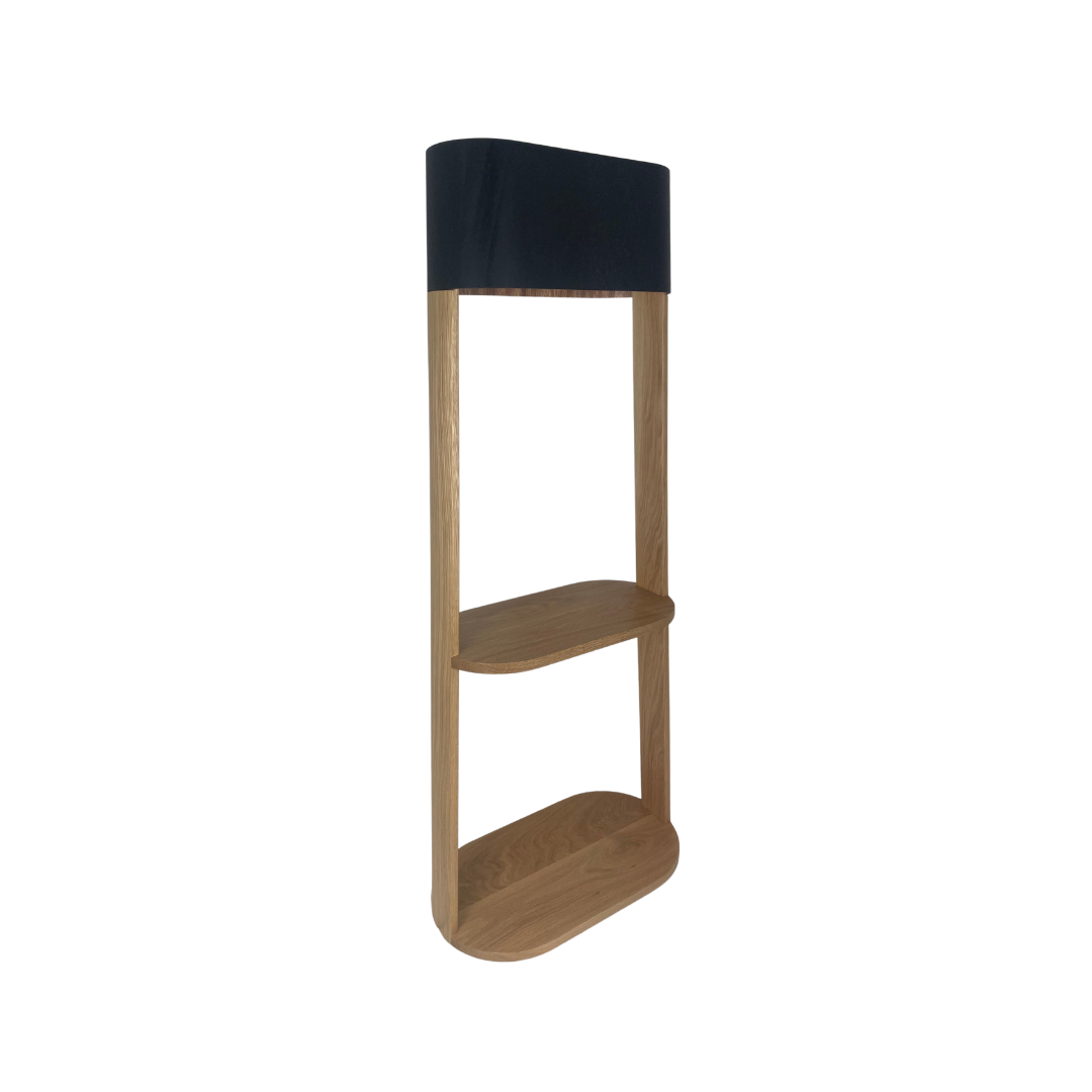 Stack Floor Lamp Oak by NAU