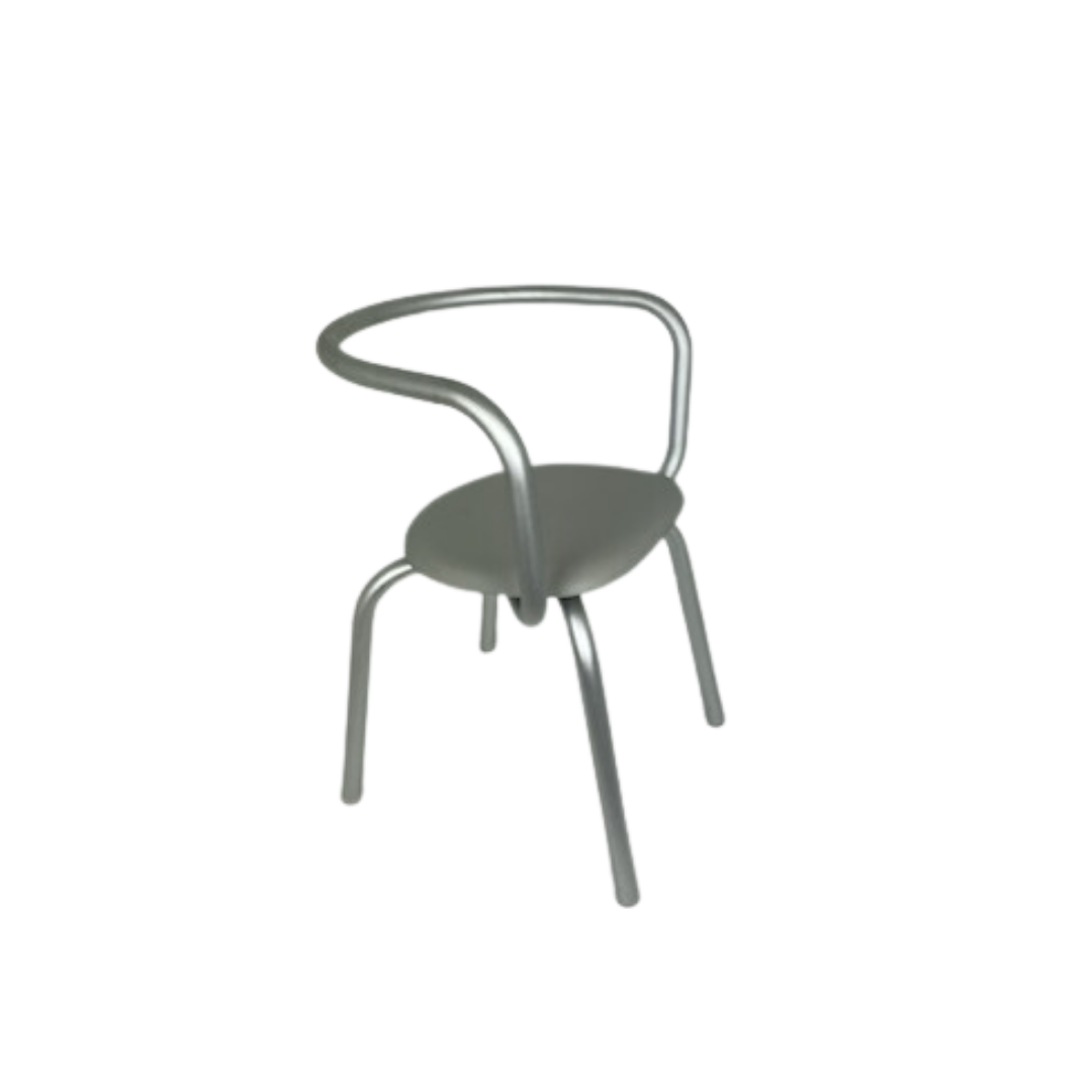 Parrish Side Chair Aluminium by Emeco