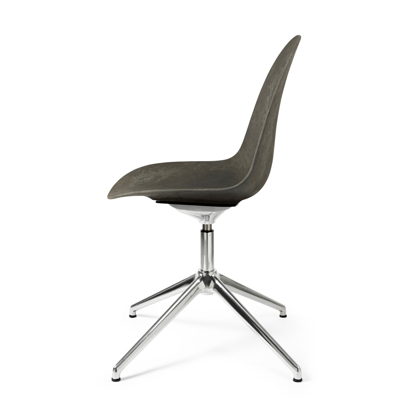 Eternity Swivel Chair - Polished Aluminium