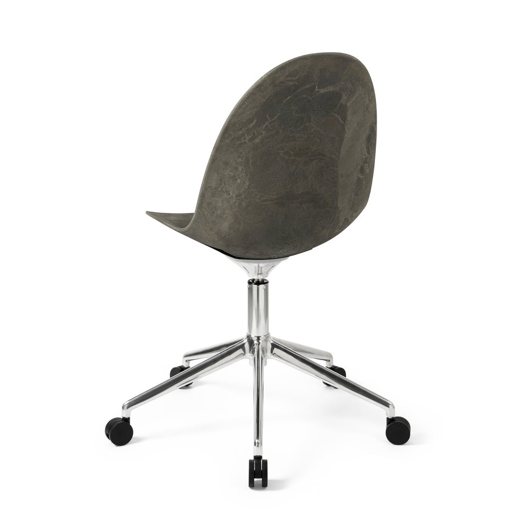 Eternity Swivel W/Castors Chair Polished