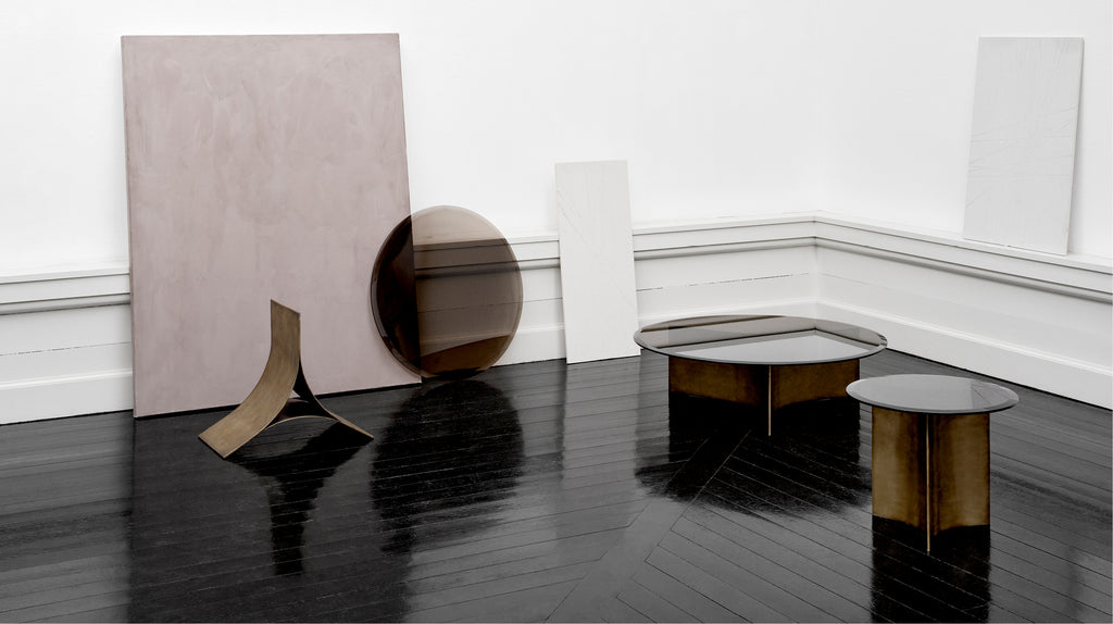 Arc Coffee Table Brown, Medium