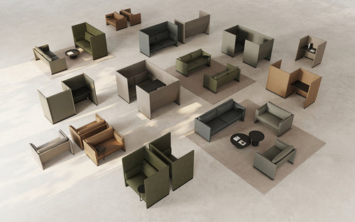Case Sofa 1.5 Seater, High Back