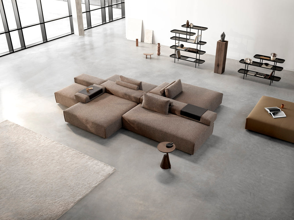 Cinder Block Sofa 01 - 1 Seater Left Arm