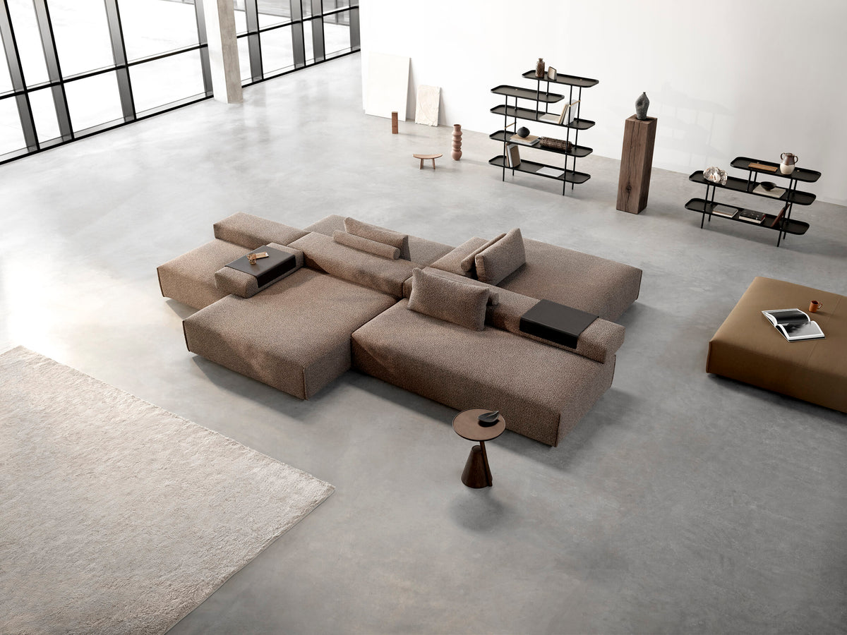 Cinder Block Sofa 01 - 1 Seater Left Arm
