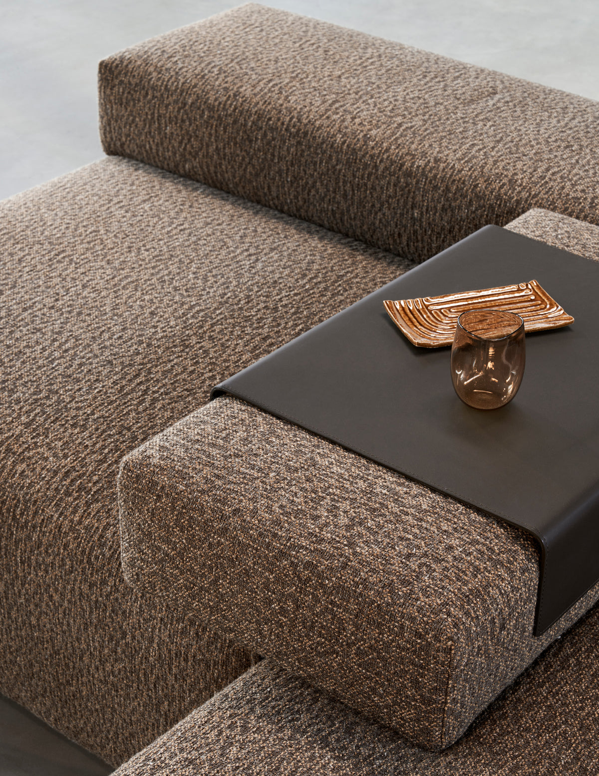 Cinder Block Sofa 01 - 1 Seater Left Arm