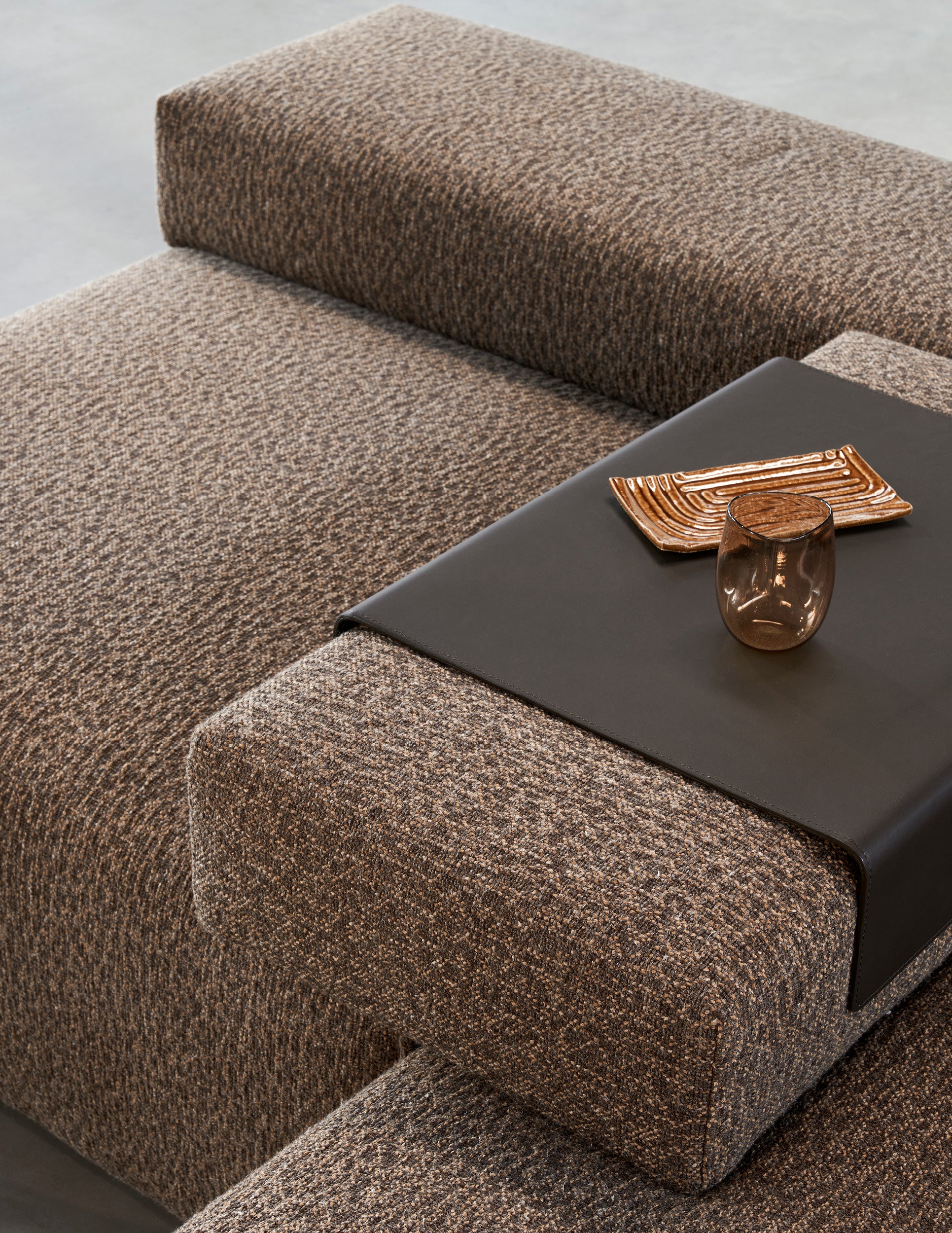 Cinder Block Sofa 01 - 1 Seater Left Arm