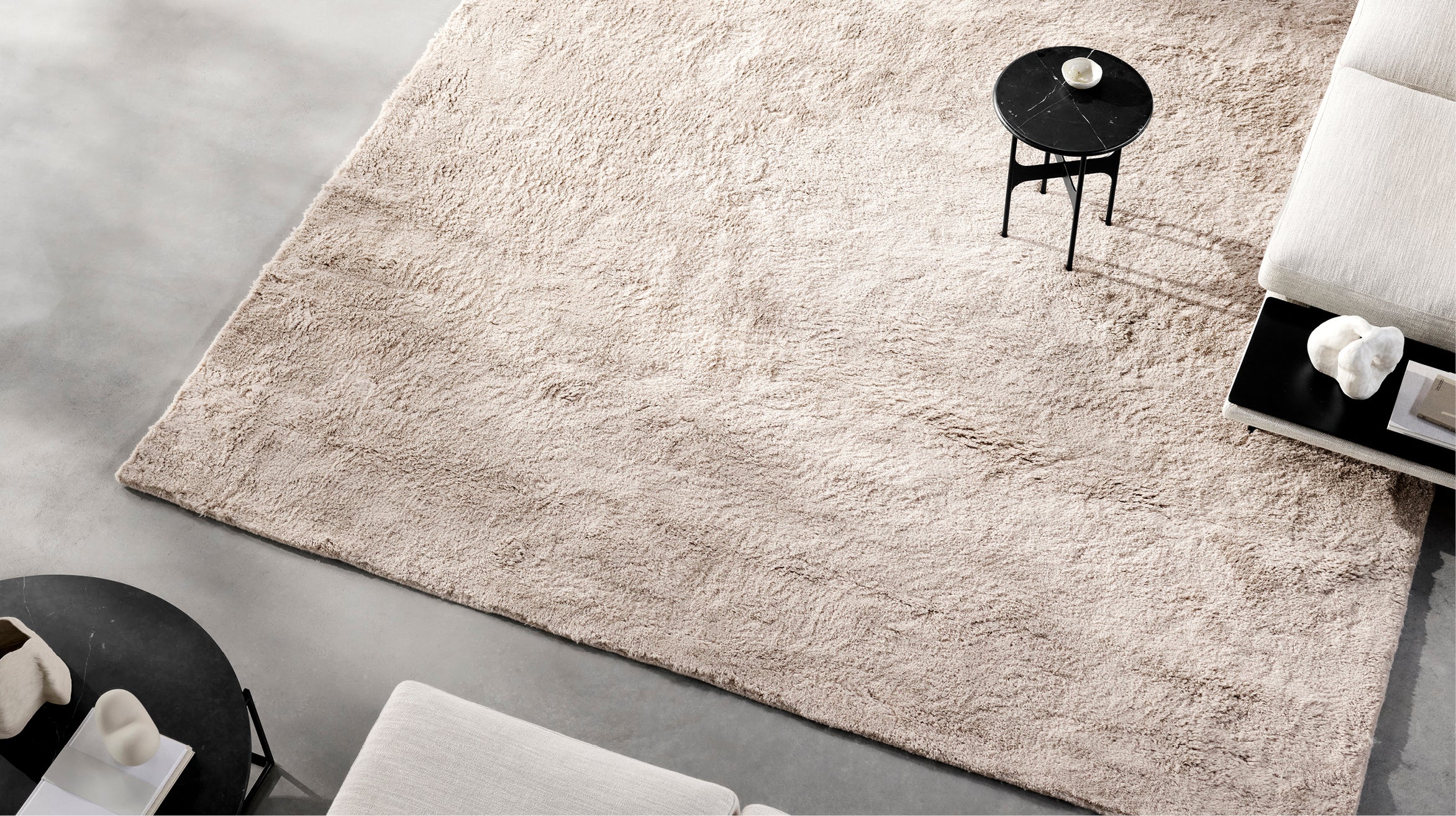 Elba Rug, Sand 170x240