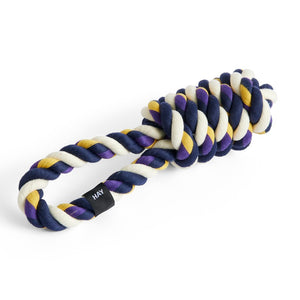 HAY Dogs Rope Toy - Blue, Purple, Ochre