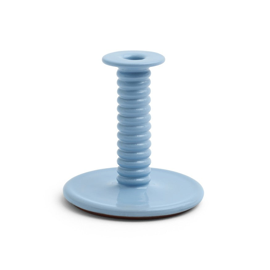 Barro Candleholder, Light Blue