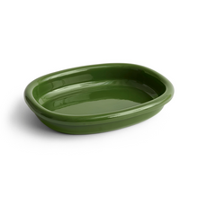 Barro Oval Dish, Large Green