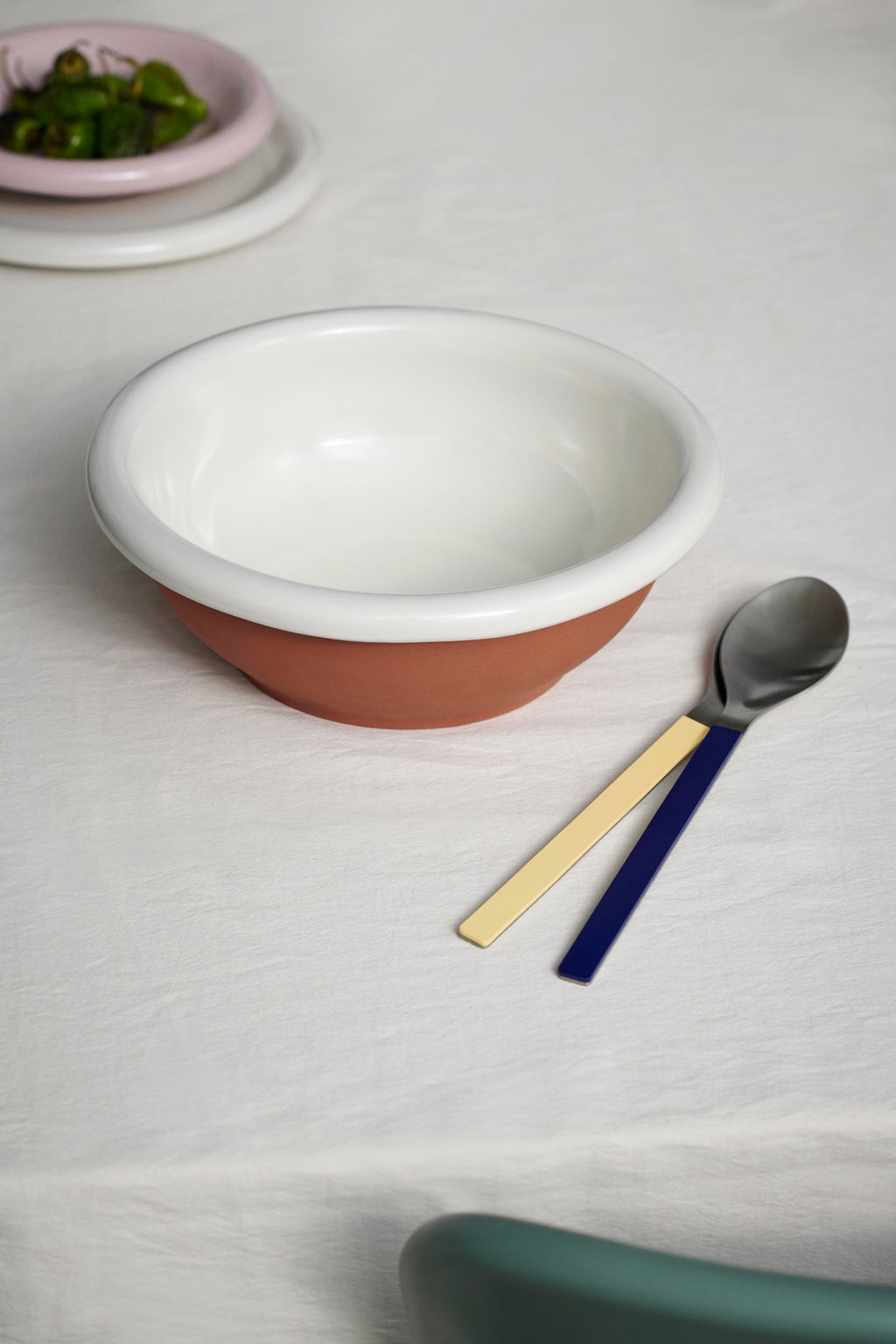 Barro Salad Bowl, Large Off-White