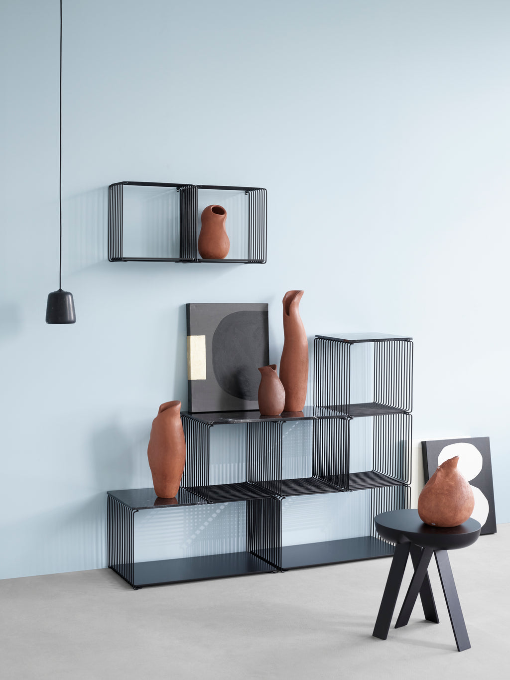 Panton Wire Shelf 70x34.8cm