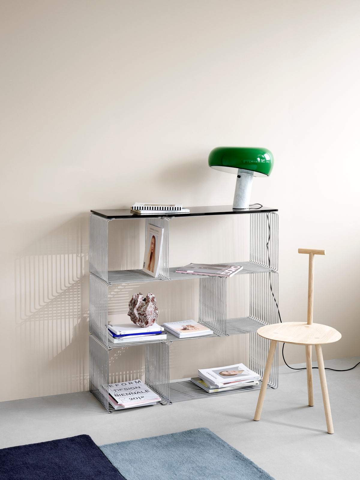 Panton Wire Shelf 70x34.8cm