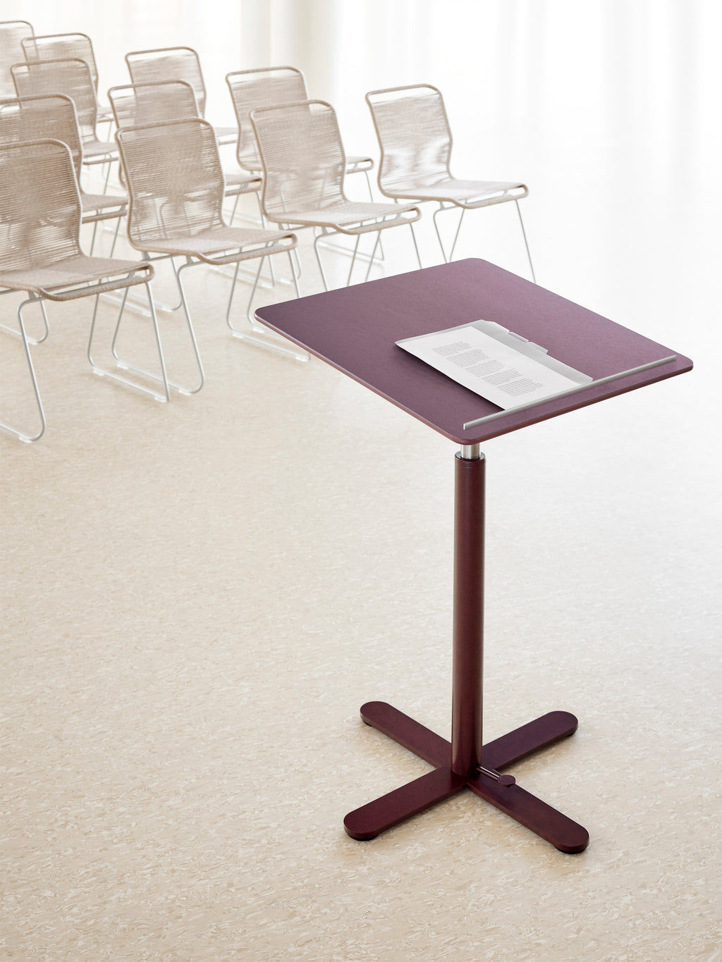 Multi Speaker Table - 60x60x105cm