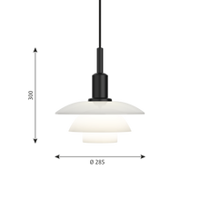 PH 3/3, Pendant Light, 60W, E27