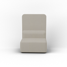 Mega Tulip Square Chaise High Back